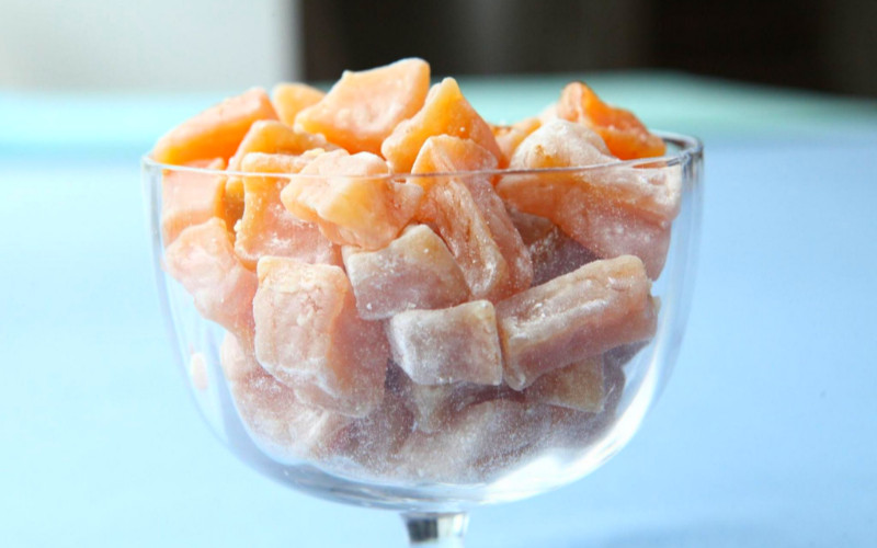 Цукаты из кабачков